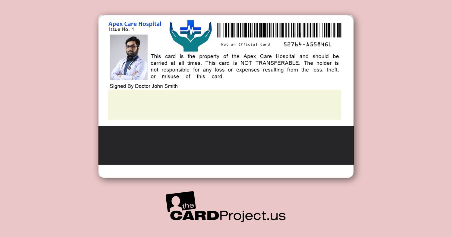 Doctor ID Card (REAR)