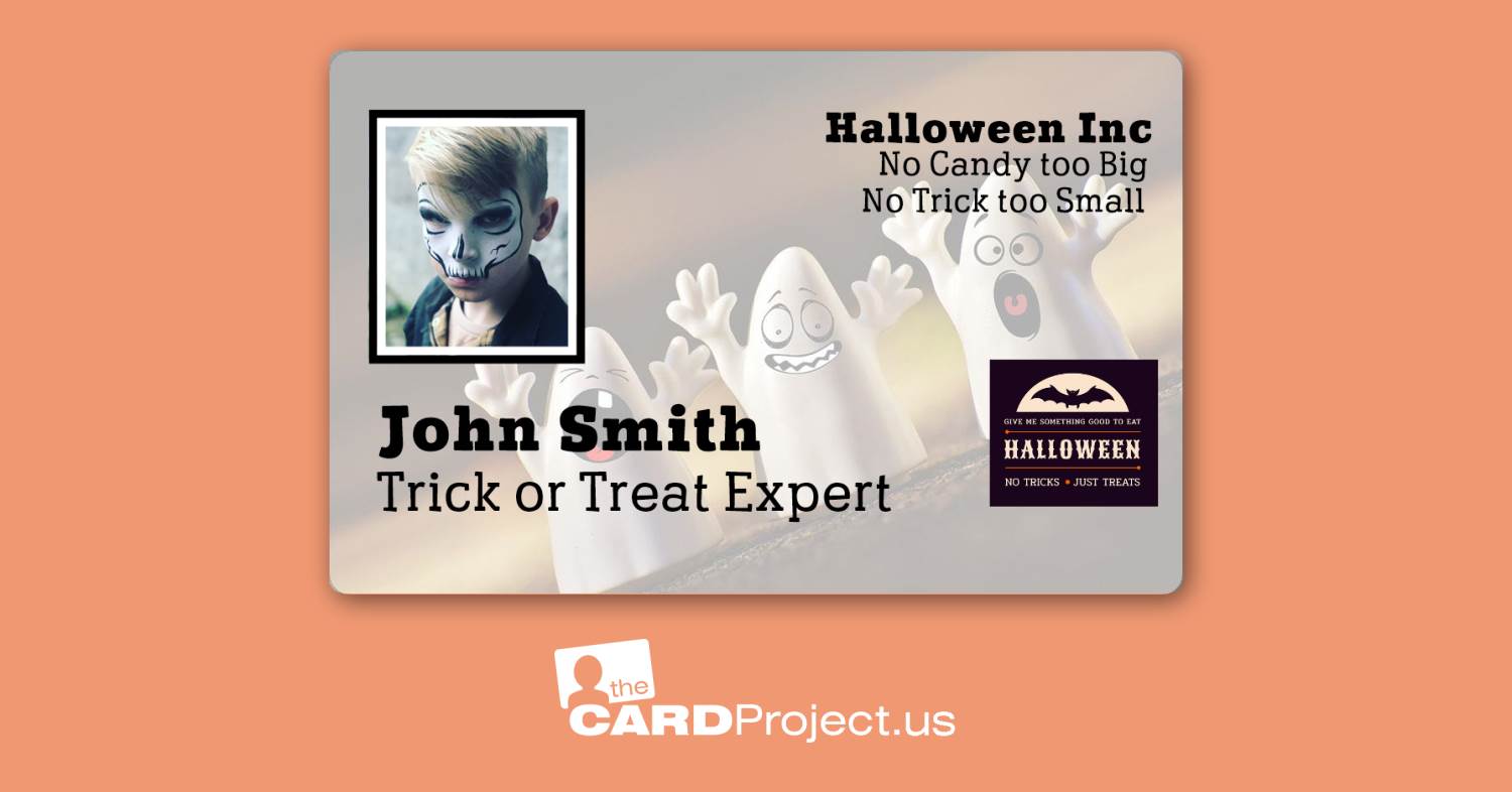 Trick or Treat Expert ID Card