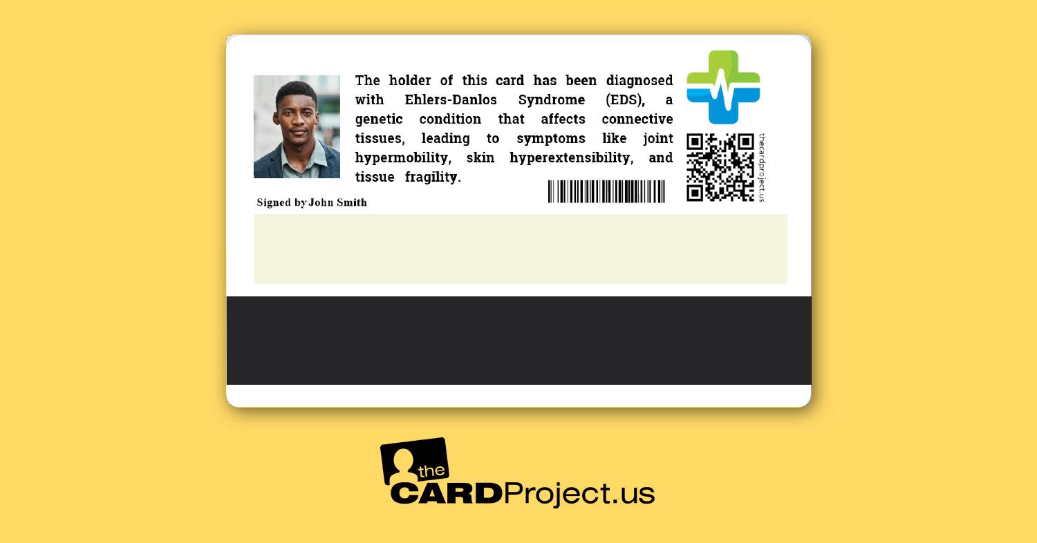 EDS Premium Medical Card (REAR)