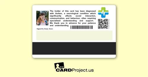 Autism Premium Medical Card (REAR)