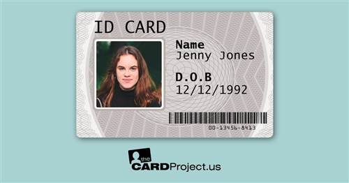 Photo ID Card Design 7