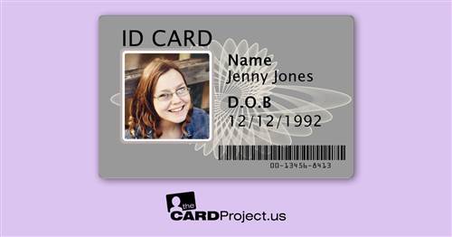 Photo ID Card Design 8