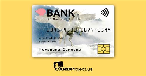 Unicorn Toy Credit Card