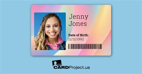 Double Photo ID Card Design 7