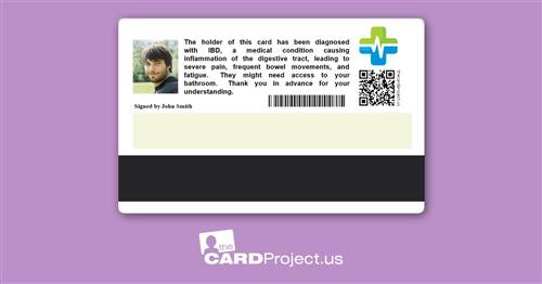 IBD Premium Medical Card (REAR)