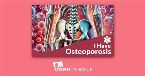 I Have Osteoporosis Design 2