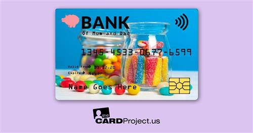 Candy Toy Credit Card