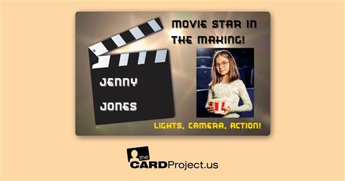 Movie Star ID Card