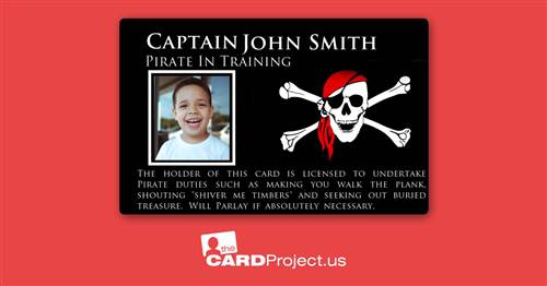 Pirate ID Card