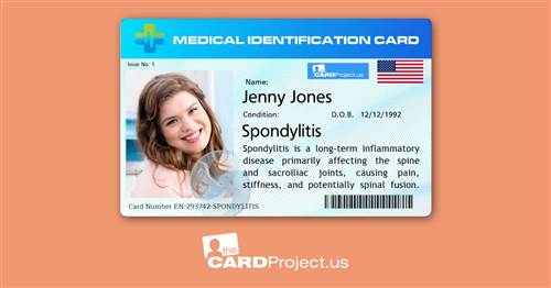 Spondylitis Premium Medical Card