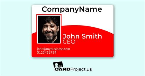 Employee ID Card Design 6