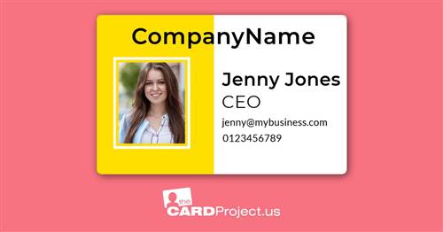 Employee ID Card Design 8