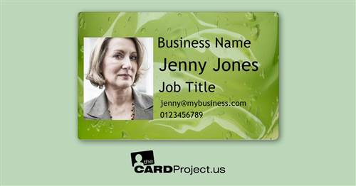 Employee ID Card Double Design 6 (FRONT)