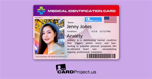 Anxiety Premium Medical Card