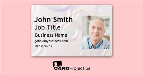 Employee ID Card Double Design 12